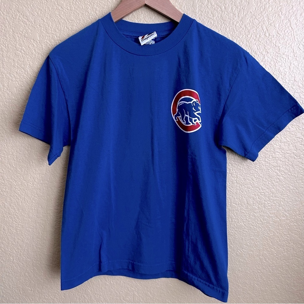Chicago Cubs Majestic Harden Short Sleeve Crewneck Tee
